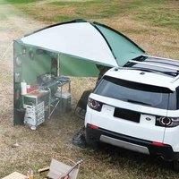 New Arrival Car Side Canopy Outdoor Camping Vehicle Screen Large Triangular Waterproof Sunshade BBQ