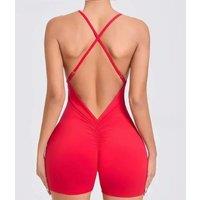 Yoga SEXY Sports Jumpsuit Women Gym Fitness Playsuit Training Female Workout Bodysuits Lady Backless