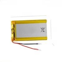 3.7V polymer lithium battery 2500mah For positioner lamp toy audio soft-pack battery cell 903659 59*36*9mm