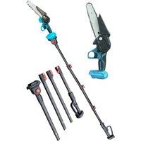 Electric High Branch Saw 2m Segmented Pole Garden Power Tool Chainsaw £££ £££££ Astsge Mit Teleskopstiel Motosserra A Bateria