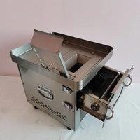 Commercial Meat Cutter Machine, Stainless Steel Restaurant Food Cutter, Meat Cutting Slicer Adjustable Size