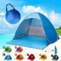 Hot Sale Quick Automatic Beach Tent Outdoor Beach Shade Sun Shelter Tent UPF50+ Portable Beach