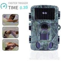 60MP WIFI Outdoor Hunting Trail Camera PR1600 4K Wildlife Cam Track Motion Activated Infrared Night Vision Waterproof Photo Trap