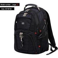 Swiss Sergeant Knife Backpack Large Capacity Leisure Travel Bag 20 "23" Laptop Bag Wear-resistant Waterproof Men's Business Bag