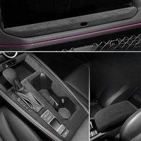 Alcantara Suede Auto Car Central Control Armrest Cover Gear Lever Shift Knob Cover Trim For Honda Accord Inspire 2023 2024 2025