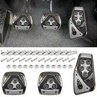 Universal Car Styling Racing Pedals Universal Automatic Manual Brake Pedals Foot Pad Set Kit Pedals Non-Slip Tools