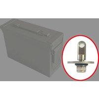 Gun Lock Hardware Kit For 50 Cal Ammo Box Can Steel Ammunition Gun Safe Box 40mm Bullet Storage Military Army Case Bolt Set