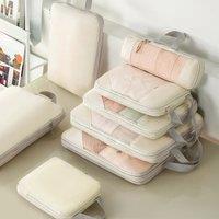 Compression Packing Cubes for Suitcases Travel Accessories Expandable Packing Organizers Lightweight