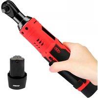 Compact Cordless Ratchet Wrench Socket Wrench Driver Rechargeable Lithium Battery Power Ratchet Tool
