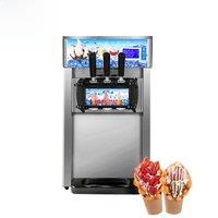 MixerTank 3 Flavors Ice Cream Machine /Commercial Maker Soft Ice Cream Machine 18/H