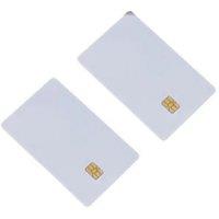 100pcs contact Siemens 4442 IC card/ hotel door card /4442 contact ic card (85X54mm)