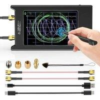 2025 New Updated NanoVNA-H4 4inch Vector Network Analyzer 10k-1.5GHz HF VHF UHF Antenna Analyzer Version 4.3 with SD Card Slot