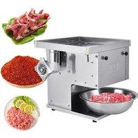Including Tariffs Commercial Meat Grinder, Stainless Steel Automatic Vegetable Cutter, Household Appliances