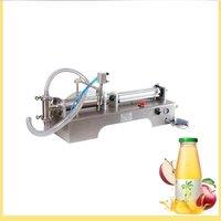 Single Head Nozzle Semi-Automatic Quantitative Fruit Juice Filling Machine Electric Cnc Liquid Bottle Filling Machine
