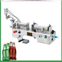 Liquid Quantitative Filling Machine Single Head Stainless Steel Pneumatic Water Beverage Packaging Machine