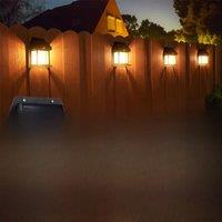 Solar Lights Outdoor Wall Lamp Waterproof Tungsten Filament Lamp Induction Household Garden Wall Light Villa Lighting Night Ligh