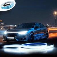 150/180cm LED front hood Dynamic light strip kit driving LED lights when starting suitable for car