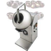 Peanut Chocolate Sugar Coating Machine Stainless Steel Candy Coater Machine Waxing Machine