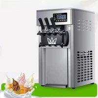 Commercial Ice Cream Machine Yield 1000W Single Flavor Countertop Soft Serve Ice Cream Maker With