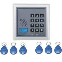 Integrated circuit Password+ 125KHZ RFID EM Access control system /access control machine +5 keyfob
