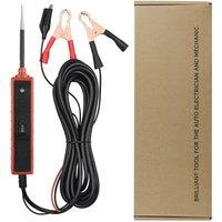Aermotor Car Electrical Tester Probe Detector Automotive Electric Circuit Tester Multi-functions Test Lead 6-24V DC