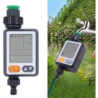 New Automatic Manual Mode Irrigation Controller Rain Sensor Garden Watering Timer Multiple Program Large Screen Battery Operated