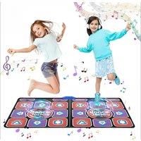 Children's and Adult Dance Carpets, Double Anti Slip Durable Music Dance Carpet, Equipped with