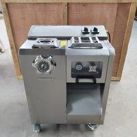 Electric Frozen Meat Block Cutter Machine Restaurant Meat Chunk Cutting Fish Cubes Cutting machine