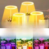 LED Grow Light Full Spectrum Phyto Lamp USB 5V 8H/12H/16H Timing Auto On/Off Function For Indoor Flower Potted Plant Cultivation