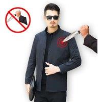 Cotton Military Tactical Anti-stab Anti-cut Jacket Men Waterproof Warm Windbreaker Casual Autumn Winter Solid Color Clothing