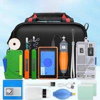 AUA-600 COMPTYCO Fiber Optic Cleaning Kit with inspection Video microscope inspection probe 1.25/2.5