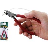 5inch Wire Cutting Pliers Cutting Side Snips Nipper Hand Tools Electrical Wire Cable Cutters for Motherboard PCB Wire Cut