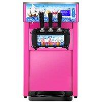 Commercial Electric Desktop 18L/H 3 Head Small Soft Serve Ice Cream Machine Ice Cream Maker Machine