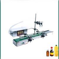 Portable Double Nozzle Packaging Machine Cnc Automatic Chemical Liquid Filling Machine Belt Conveyor