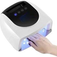 2025 New Arrival Rechargeable Nail UV Lamp 96W Gel Polish Dryer Wireless LED Light for Nails