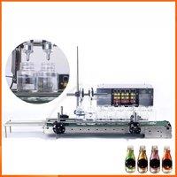 Fully Automatic Double Head Magnetic Pump Filling Machine For Essential Oil, Water, Fragrance Oil Bottle Filling Machine