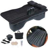 Car Inflatable Bed for Car Travel, Air Mattress Back Seat Use, Camping Sleep Rest