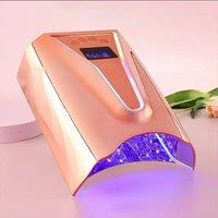 128W Cordless UV LED Nail Lamp Professional Manicure Salon Tools Blue Ray Polish Gel Nail Dryer