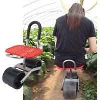 Garden Scooter Adjustable Increase Efficiency Labor Saving Comfortable Rolling Gardening Stool for Field