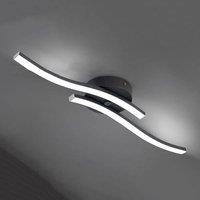 Modern LED Ceiling Light,12W LED Ceiling Lamp,Indoor Acrylic Ceiling Lighting,6500K Cool White Light for Bedroom,Living Room