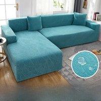 Thicken Sofa Covers 1/2/3/4 Seats Jacquard Solid Couch Cover L Shaped Sofa Cover Protector Bench Covers