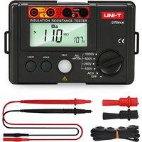 UNI-T UT501A Insulation Resistance Tester 1000V Digital ohmmeter 5GΩ Tester Cable High Voltage Voltmeter Meter