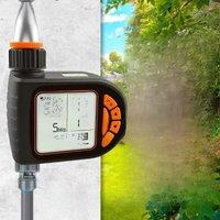 Smart Timer Water Sprinkler,Automatic Water Irrigation Controller System Faucet Hose Programmer for Garden and Farm