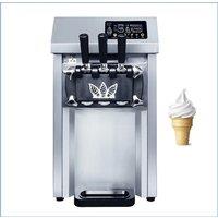 New Desktop Small Soft Ice Cream Machine With Three Flavors Of Frozen Yogurt Machine