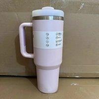 1.18L 40oz Lids Stainless Steel Thermo Bottle Car Water Cup Insulated Cold Drink Vacuum Cup Travel