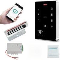 Wifi Tuya APP Access Control System Waterproof Kits Keypad Controller IP68 Waterproof 125KHz 13.56MHz Reader Phone APP Unlock