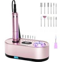 Electric Nail Drill Professional 40000RPM Electric Nail File Kit Nail Drill Machine with LCD Display