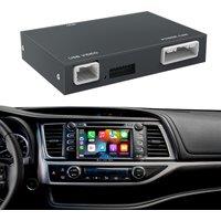 AUTOABC Wireless Carplay Android Auto for Toyota Corolla 2014-2019 AirPlay Mirror Cast Support OEM and Aftermarket Camera