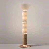 Nordic Modern Floor Lamp Italy Designer LED Standing Light White Glass for Living Room Bedroom Showroom Decor Floor Lighting