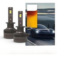 Philips Ultinon Rally H1 Car LED Headlight 180W 15000LM High Power 6500K Cool White High Lumen Watt Lights LUM11258U3590X2